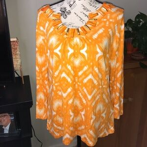 - Ruby Rd blouse orange
